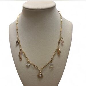 Gold Charm Necklace